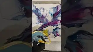 New Recipe will it perform? #fluidart #dutchpour #shorts