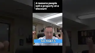 Four Reasons people sell a property at a discount