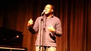 Spoken Word Poet Christopher J. Greggs @ The Inspired Word's NYC Open Mic Joint