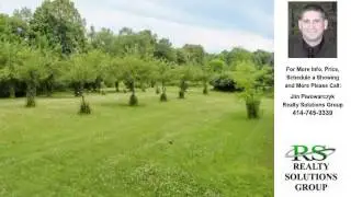 Sleepy Hollow Rd, Richfield, WI Presented by Jim Piwowarczyk.