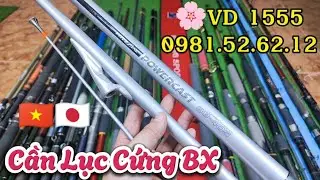 VD 1555:Cần Câu Nhật Mới Nhất🔥Lục Dây Trong 4m05 Cứng #BX🔥Cần cắm gốc ngang #SAURUS ZY🔥Combo cước Mỹ