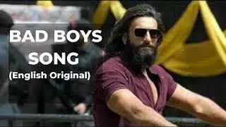 Dhurandhar Inspired- Bad Boy in the city song (English Original ) #dhurandhar #badboy