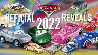 Представлены литые фигурки Mattel Disney Cars Mainline 32 2022 года: Берта, Перекрёсток, Колин Бо...