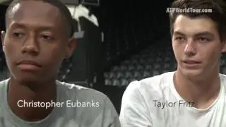 Kyrgios, Fritz, Opelka, Eubanks Shoot Hoops Atlanta 2016