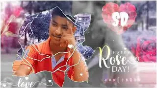 Rose day special video editing | valentine's day video editing kinemaster | Love video editing