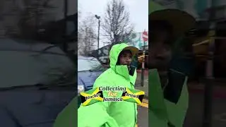 Collecting for Jamaica.