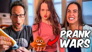 Greatest PRANK WARS of all time | Dad v Daughter pulling pranks