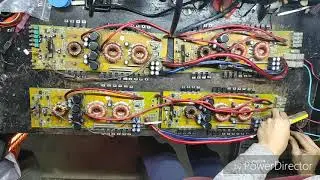 SOUNDMAGUS X6000 REPARACION AMPLIFICADOR ETAPA PLATA PARTE 2