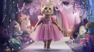 Whiskers & Wonders: The Ultimate Fairy Tale Princess Cat Meow Fashion Show!