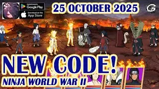🎁 NEW CODE Ninja World War 2 Giftcode & Redeem Code 25 October 2025 - Mobile Game&nbsp;(Android/IOS)