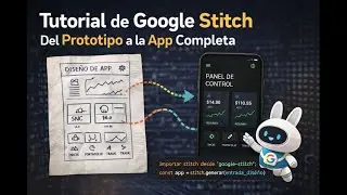 De prototipo a app real: crea tu aplicaci&oacute;n completa con Google Stitch y Google AI Studio