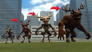 I played Dead match All monster Deer 🦌 Roblox Garry's mod 