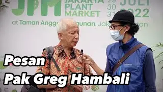 Pesan Pak Greg Hambali Untuk Petani Indonesia
