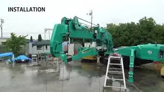 MC815 Fly jib installation