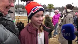 Nieuwjaarsduik in Maasbree
