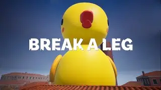 the weirdest game i've ever played | Break a Leg