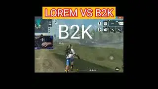 LOREM VS B2K | DOUBLE AWM CHALLENEGE INSANE GAMEPLAY