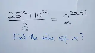 A Nice Olympiad Exponential Equation