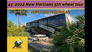45' 2022 New Horizons Majestic 5th wheel Tour