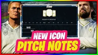 NEW ICON PITCH NOTES - A DISCUSSION! FIFA 20 Ultimate Team
