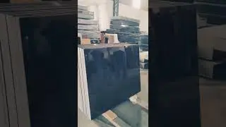 premium Black 🖤 pouer neatuarl Quality double side polish #export #grenite #trendingshorts 🖤🔝☑️✅💱🏭&spades;️