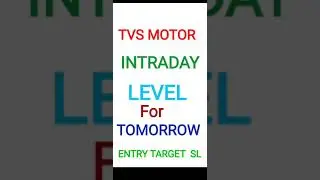 intraday stock for tomorrow //tvsmotor share price next target //intraday trading stock #short