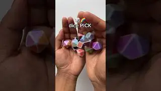 Letting DICE Pick My Drawing&hellip;(WILD Results) 😳🌈🎲 #artchallenge #drawing #asmr #shorts