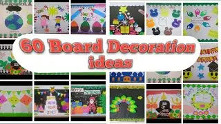 Top 60 Board Decoration ideas / Display board ideas /Notice Board ideas /Border design#diy