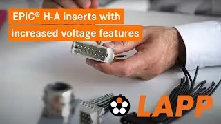 LAPP EPIC® H-A inserts with increased voltage features
