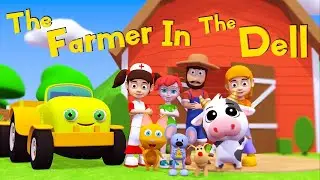 The Farmer In The Dell Poem 2026 | New Nursery Rhyme Songs 2026 | Cartoons for Babies | English Poem