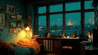 Музыка для ночной учебы и работы | Расслабляющая Lo-Fi атмосфера городского вида