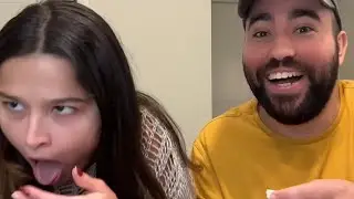 We tried a wasabi KitKat from Japan