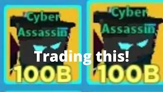 Trading a cyber assassin!(Roblox|Clicker Simulator)