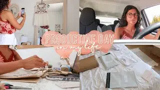 UNE JOURNÉE PRODUCTIVE DANS MA VIE !