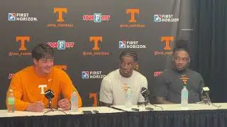 ETSU: Tennessee WR Mike Matthews, DL Nathan Robinson, DL Tyre West REACT to Vols' BIG Win Over Bucs