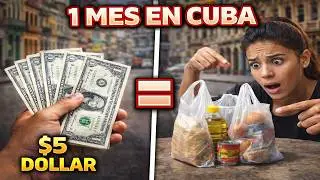 Esto es lo que puedes COMPRAR con 5 DÓLARES en CUBA