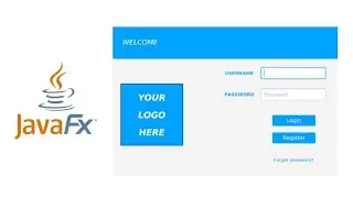 Simple Register Page and Login Page in JavaFx