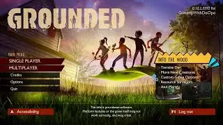 Grounded gameplay - first look
