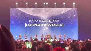 220815 Loona the World Reading Concert  - 24k Magic Dance Segment + Ment