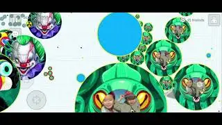 SPLIT RUN ( AGAR.IO MOBILE ) #16 Xion & Goyo