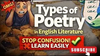 Types of Poetry in English Literature | Stop Confusion, Learn Easily with Examples