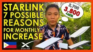 STARLINK 7 POSSIBLE REASONS FOR PRICE INCREASE MONTHLY SERVICE PLANS AND DEMAND SURCHARGE
