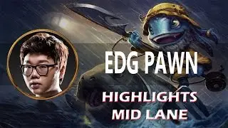 EDG PawN  Fizz vs Veigar  Jin Air Blanc Highlights SoloQ Ranked Challenge