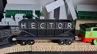 Изготовленный на заказ с помощью 3D-печати Гектор из мультфильма &laquo;Томас и друзья&raquo;&hellip; для TrackMaster!