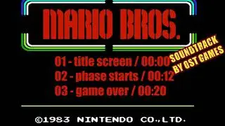 MARIO BROS. - full soundtrack in one video | OST | NES