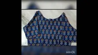 Readymade Blouse Ajrakh Print