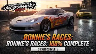 NFS Most Wanted Redux: Blacklist #3 (Ronnie) - All Races Walkthrough