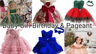 1 year Baby Girl Birthday dress | Pageant Dresses Online Shopping | Princess Wedding Party Gowns USA