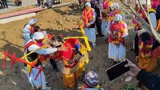 अर्जुन का बेल बनना श्री कृष्ण का हल लगाना 🙏🌹