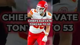Robert Tonyan Elevated To Chiefs Active Roster #chiefs #nfl #shorts Chiefs Roster Update